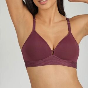 Lively The Spacer Bra in Plum Size 38D